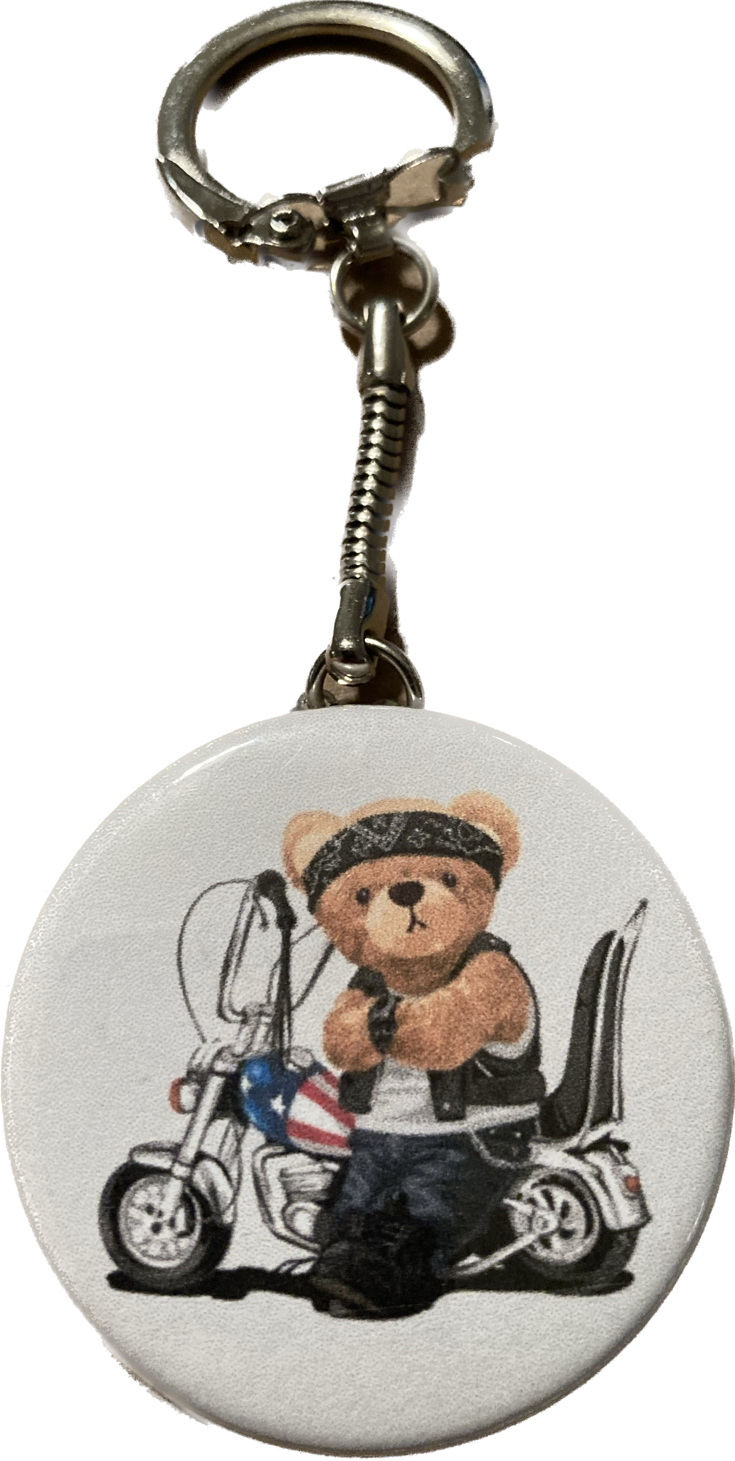 Key Chain - Biker Bear